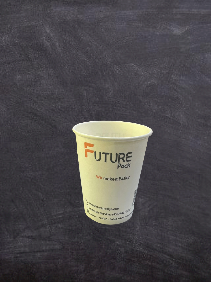 white Printed(future) paper cup 7oz	
